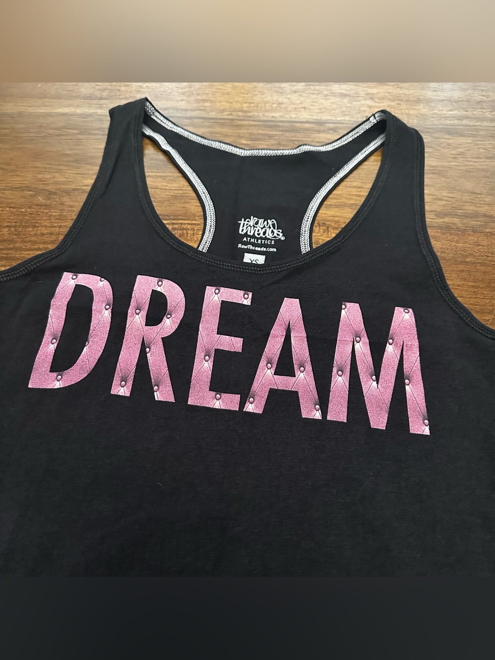 Raw Threads Dream Racerback Tank Top XS - Picture 2 of 4